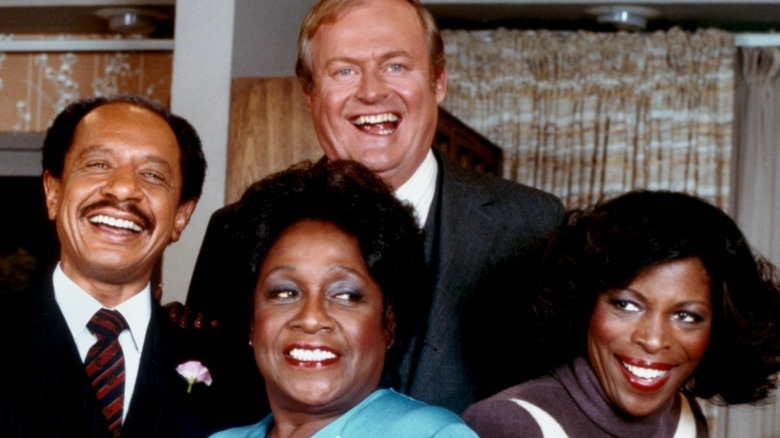 The Jeffersons cast laughs 