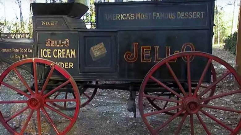 The famous Jell-O Wagon from "American Pickers" 