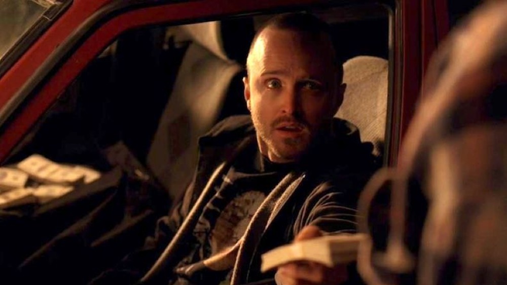 Jesse Pinkman giving away money