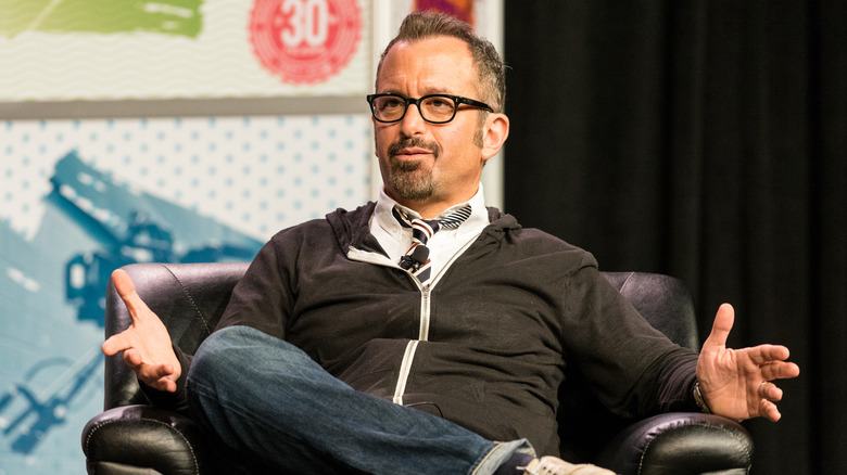 Andrew Jarecki glasses goatee