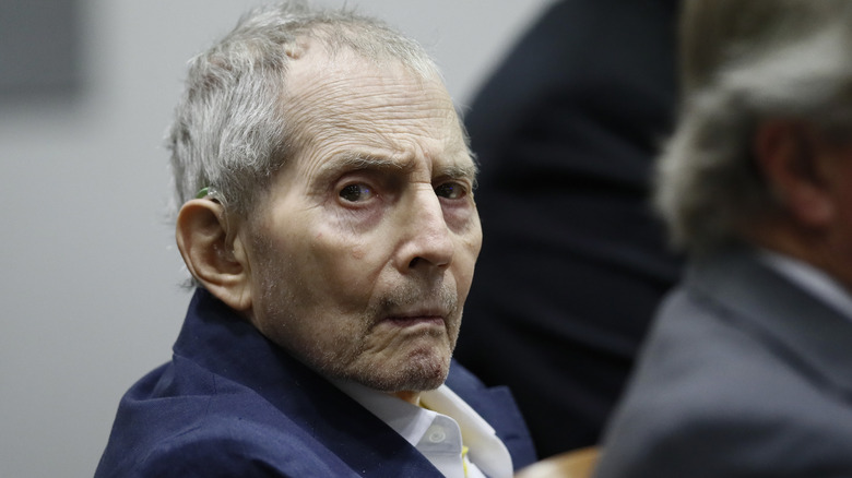 Old Robert Durst blue suit