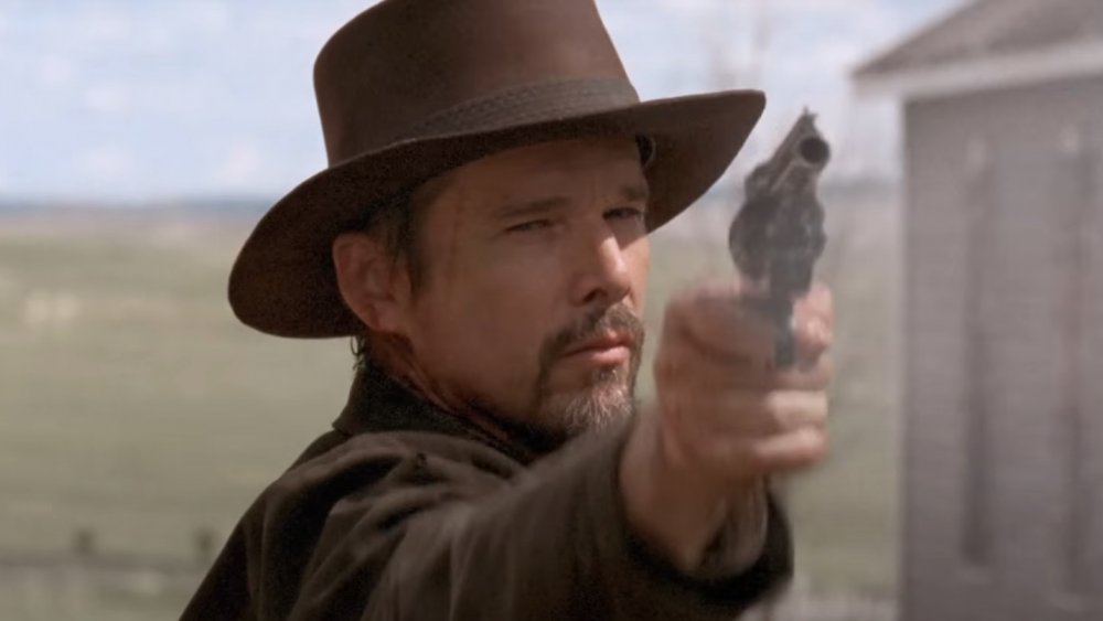 Ethan Hawke as Paul in In a Valley of Violence