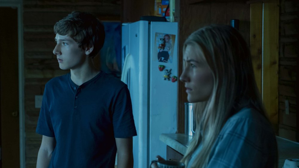 Skyler Gaertner and Sofia Hublitz in season 3 of Ozark