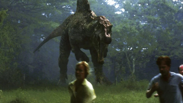 Spinosaurus in Jurassic Park 3