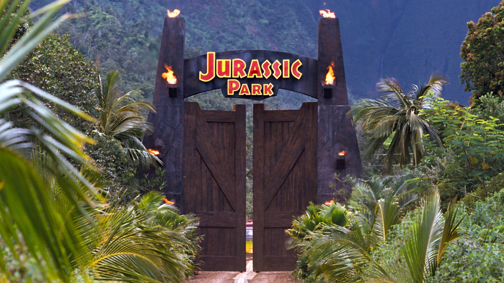 Jurassic Park gate