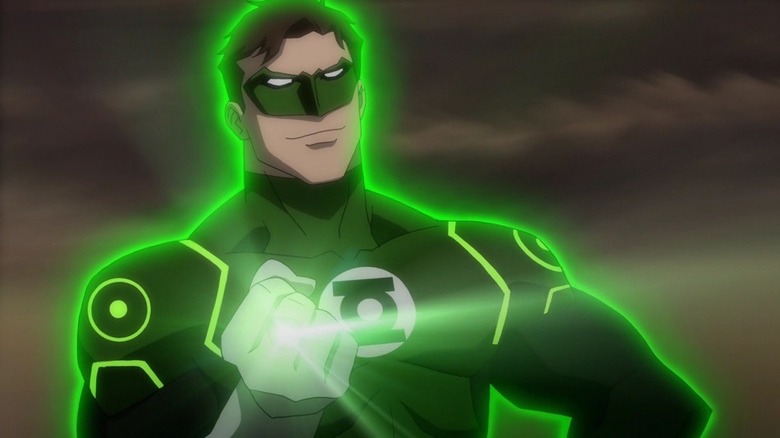 Green Lantern Hal Jordan smiling 