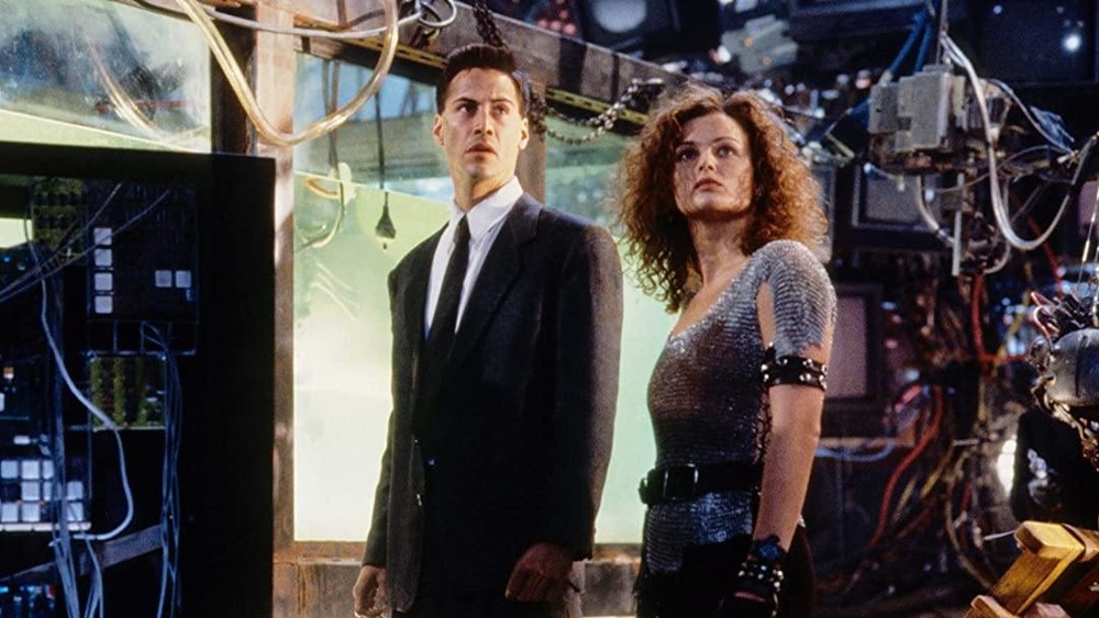 Johnny Mnemonic Keanu Reeves Dina Meyer