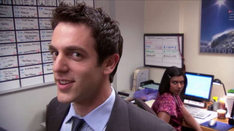 Ryan and Kelly in The Office