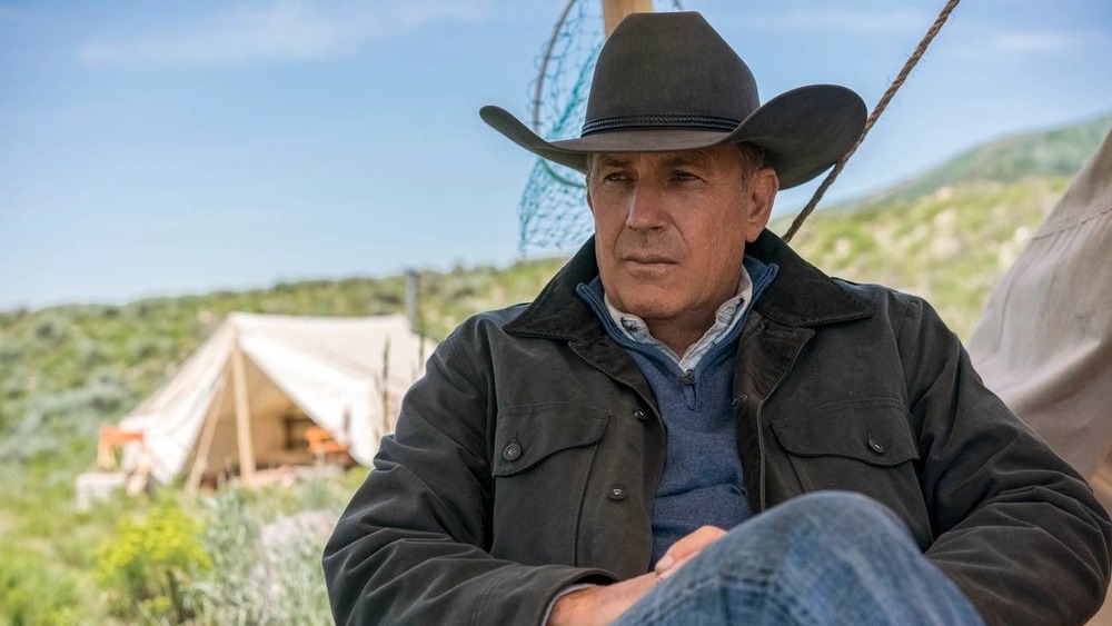 Kevin Costner in Yellowstone cowboy hat