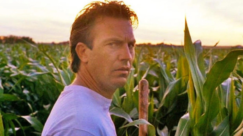 Kevin Costner in the cornfield in "Field of Dreams"