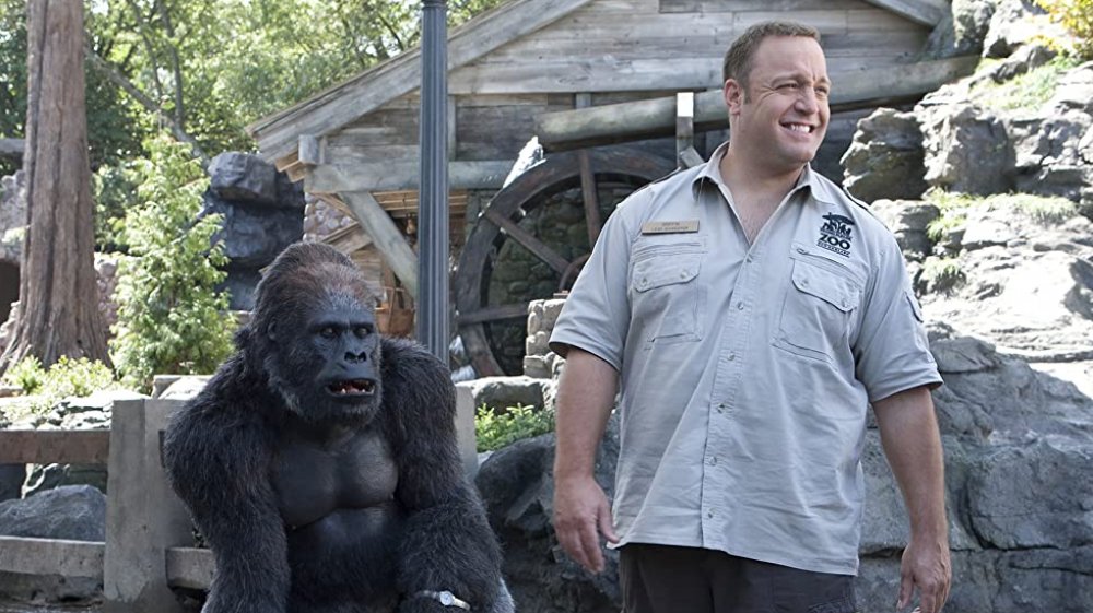 Tom Woodruff Jr. and Kevin James in Zookeeper