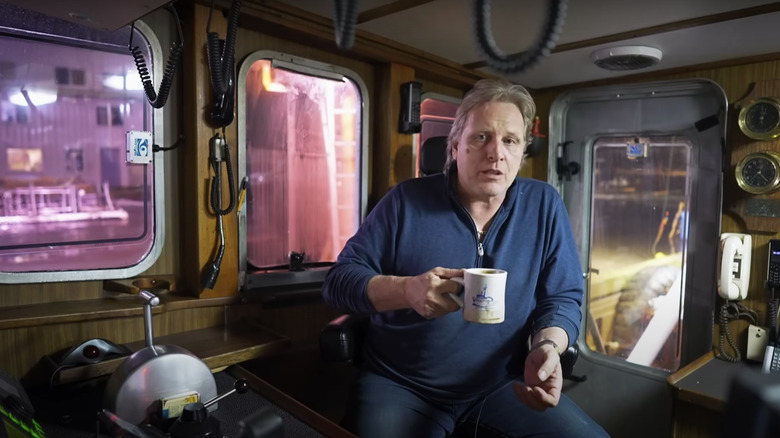 Sig Hansen in the cockpit