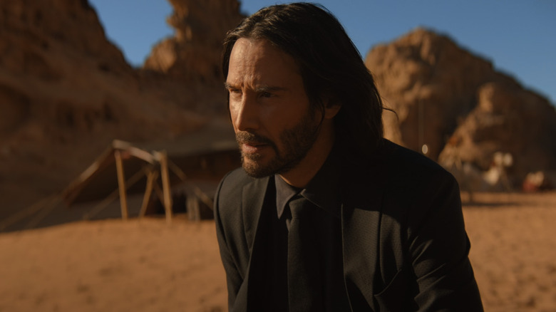 John Wick in desert 