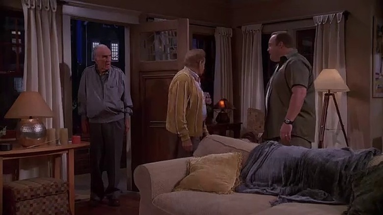 Mickey, Arthur, and Doug in living room