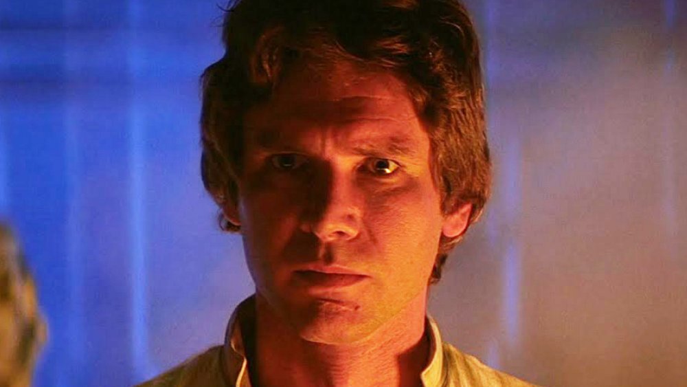 Harrison Ford as Han Solo saying "I know"