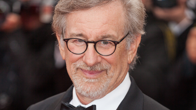 Steven Spielberg smiling