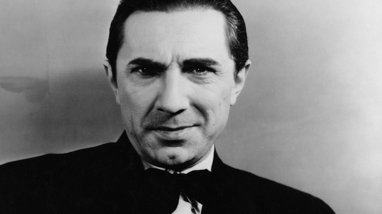 Bela Lugosi smiling in tuxedo