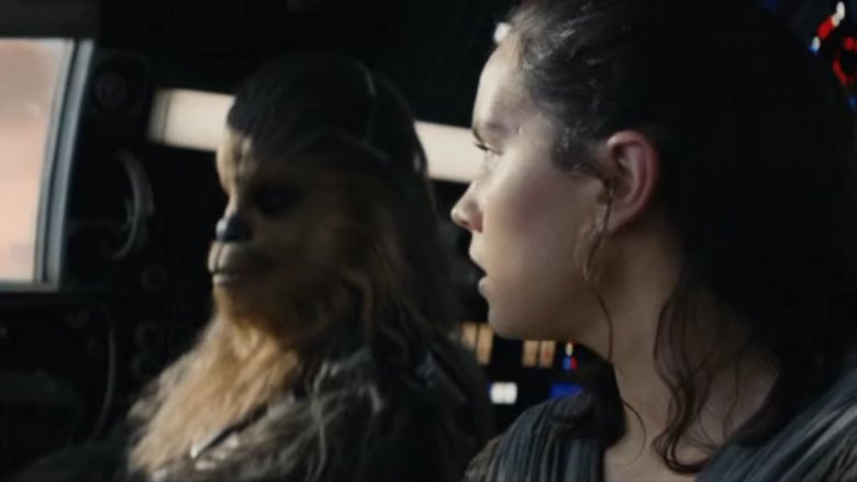 Chewbacca Rey Last Jedi