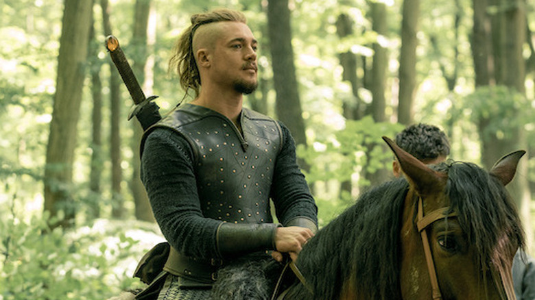 Uhtred on horseback