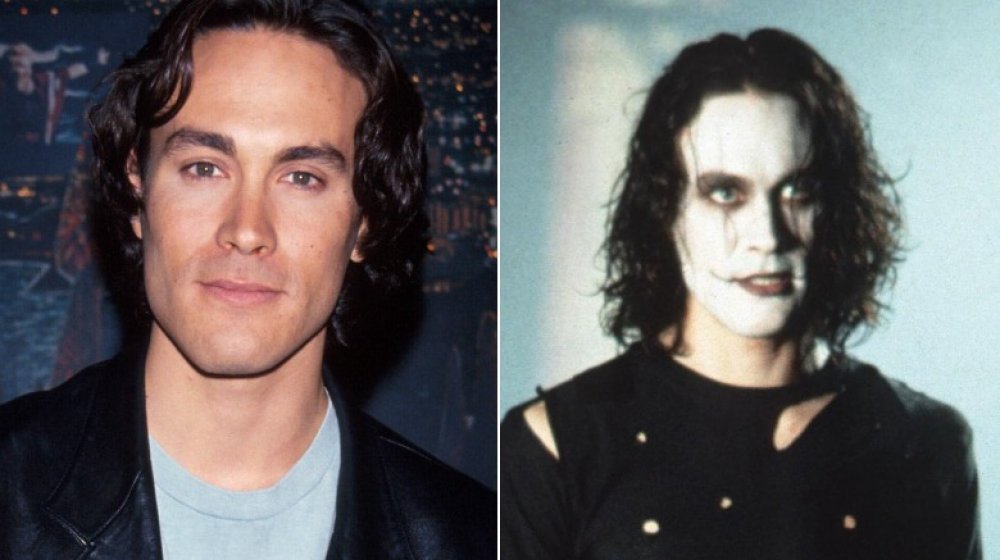 Brandon Lee/Still from The Crow