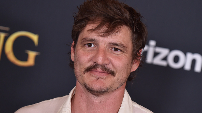 Pedro Pascal smiling