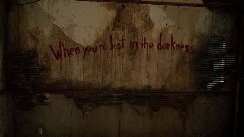 "When you're lost in the darkness" on The Last of Us