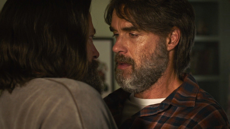 Nick Offerman as Bill and Murray Bartlett as Frank on The Last of Us