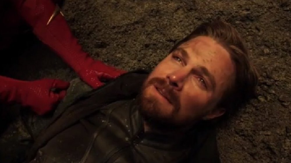 Green Arrow's death scene