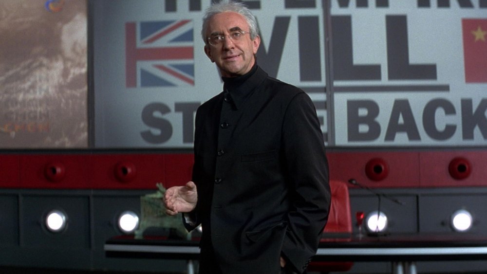 Jonathan Pryce as Elliot Carver in Tomorrow Never Dies