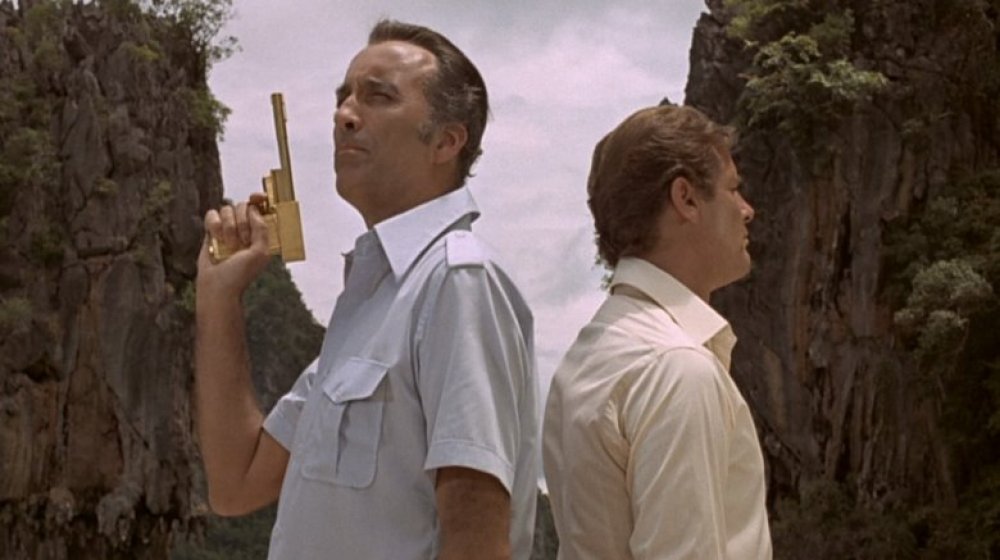 Christopher Lee as Francisco Scaramanga in The Man with the Golden Gun