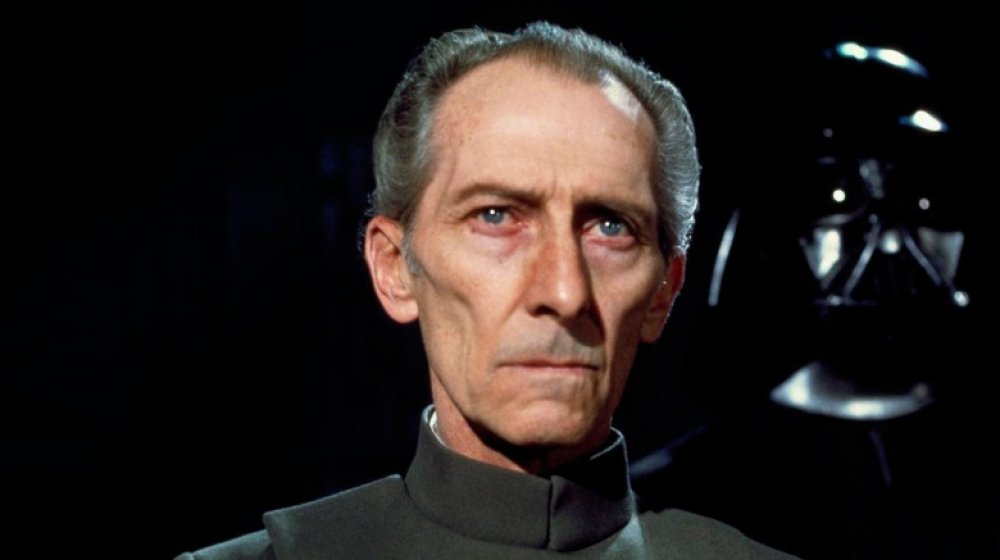 Peter Cushing as Grand Moff Tarkin in Star Wars