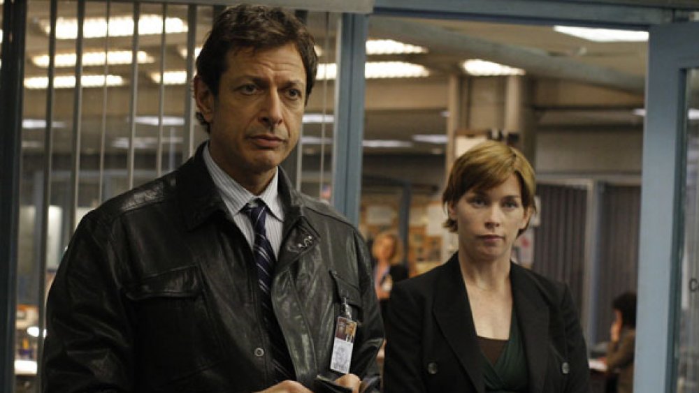 Jeff Goldblum and Julianne Nicholson as Detectives Zach Nichols and Megan Wheeler