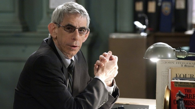 John Munch at his desk