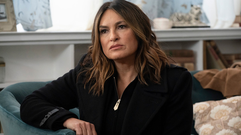 Olivia Benson looking peeved