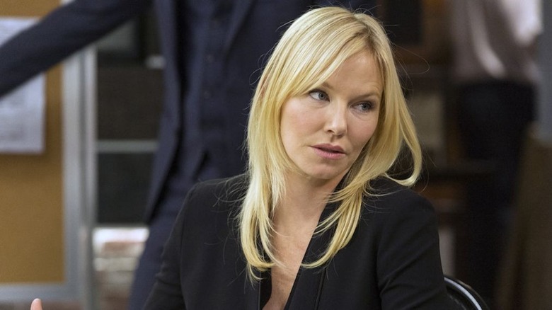 Amanda Rollins at the office