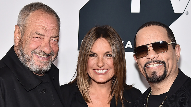 Wolf, Mariska Hargitay and Ice-T together