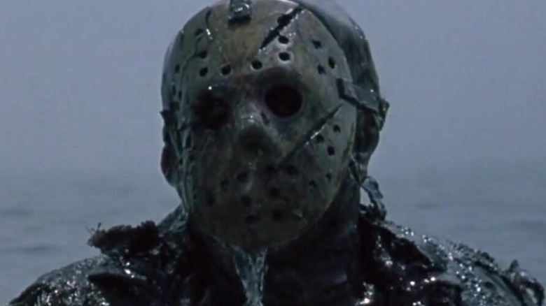 Jason Voorhees emerging from water