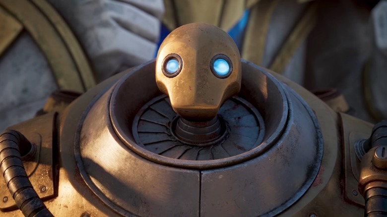 Blitzcrank, standing