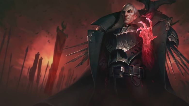 Swain looking menacing