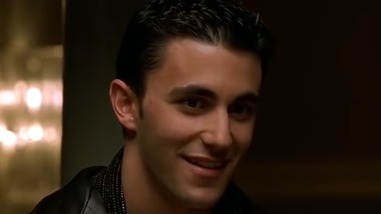 Jackie Aprile Jr. smiling in The Sopranos