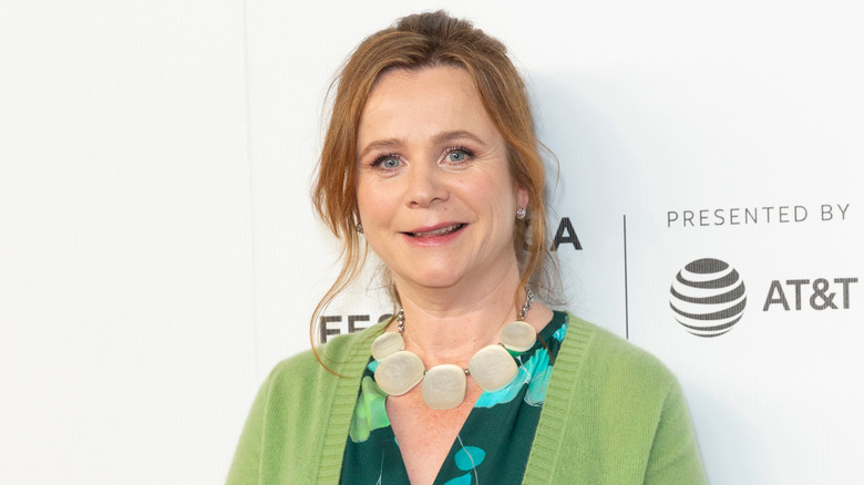 Emily Watson smiling at event 