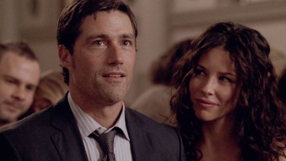 Matthew Fox and Evangeline Lilly 