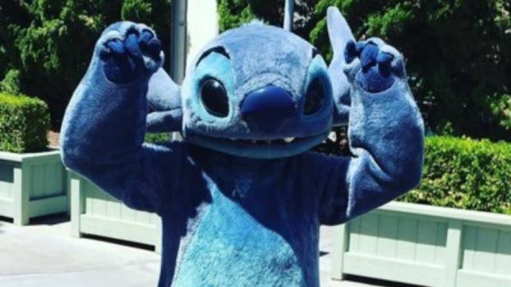 Stitch wants to give you a hug at Disney World