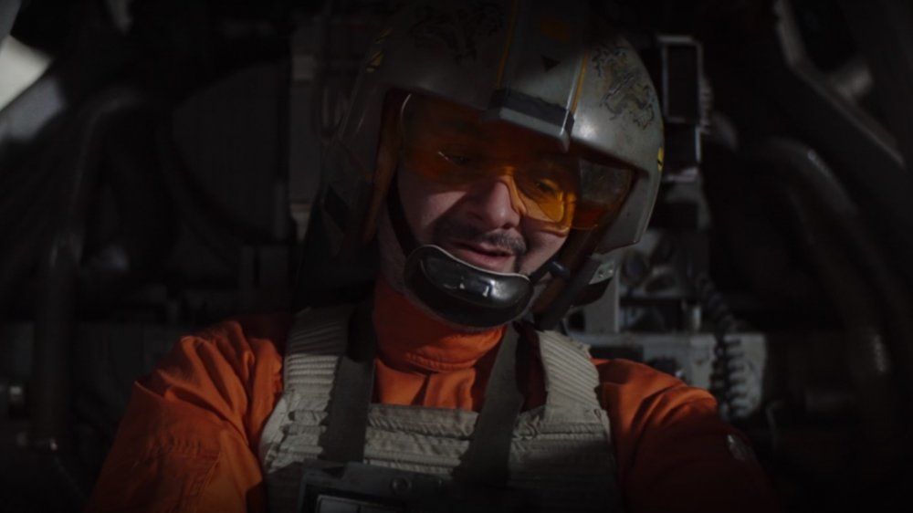 X-Wing pilot in The Mandalorian