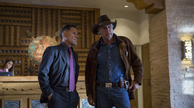 Walt Longmire and Jacob Nighthorse