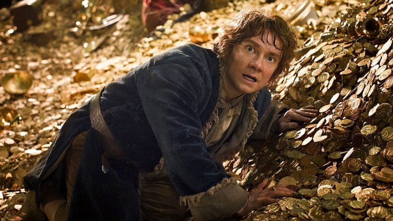 Scene from The Hobbit: The Desolation of Smaug