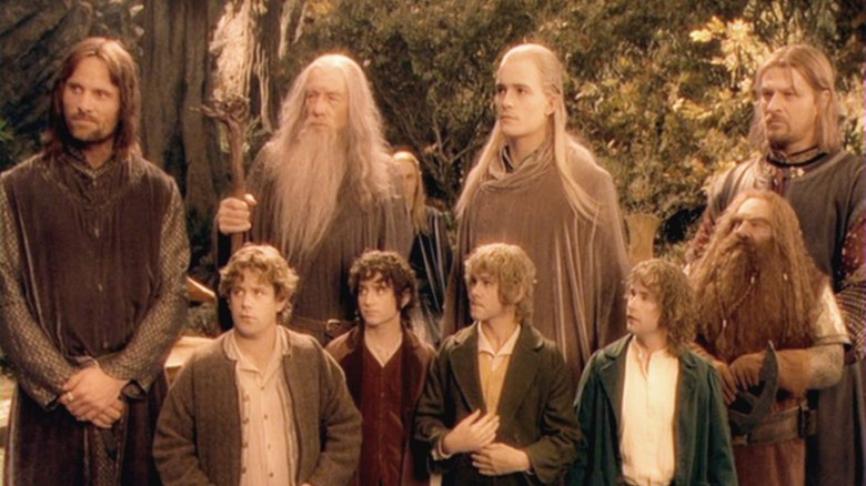 The original Fellowship of the Ring