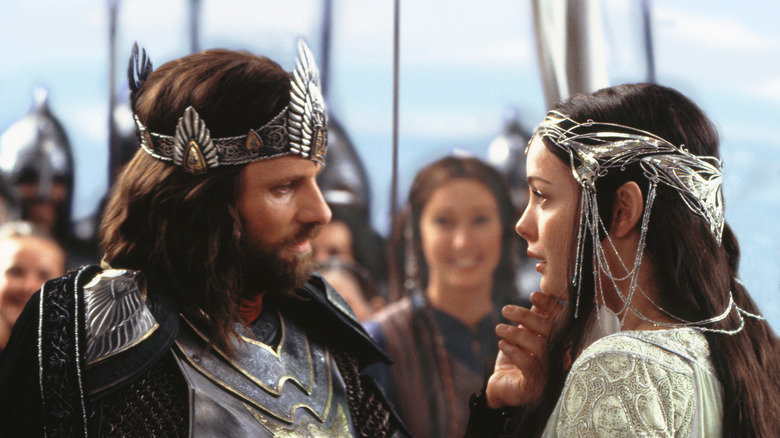 Aragorn and Arwen in "The Return of the King"