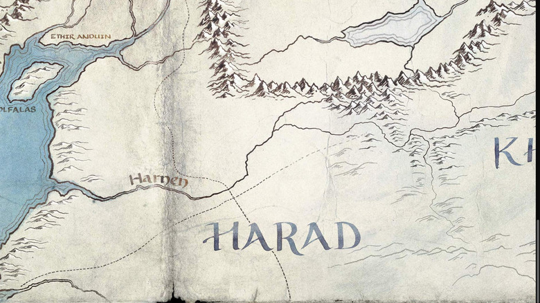 Harad on the Amazon map