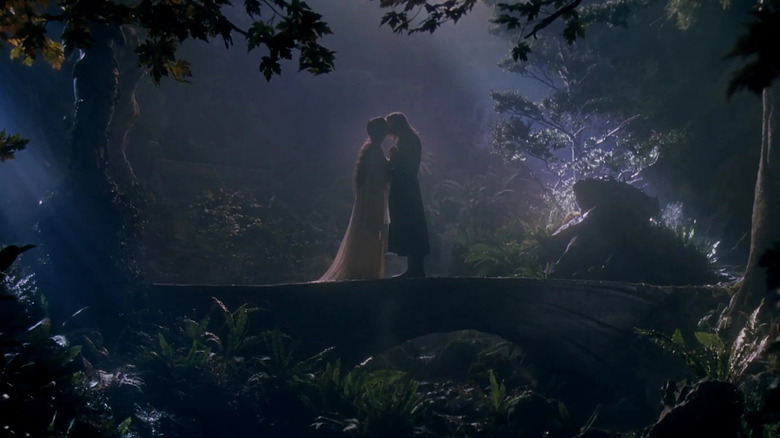 Aragorn and Arwen in Rivendell